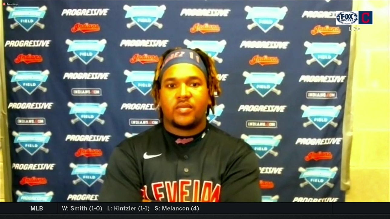 Jose Ramirez says he's comfortable hitting at Comerica Park