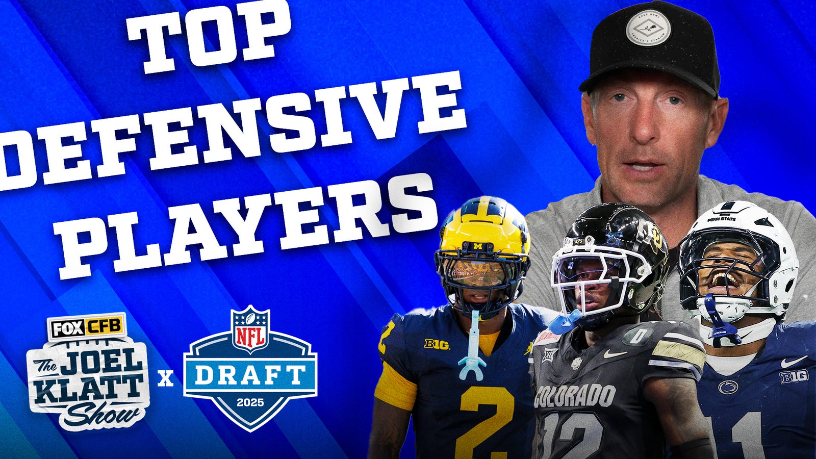 Abdul Carter & Travis Hunter in Joel Klatt’s top defensive players in NFL Draft