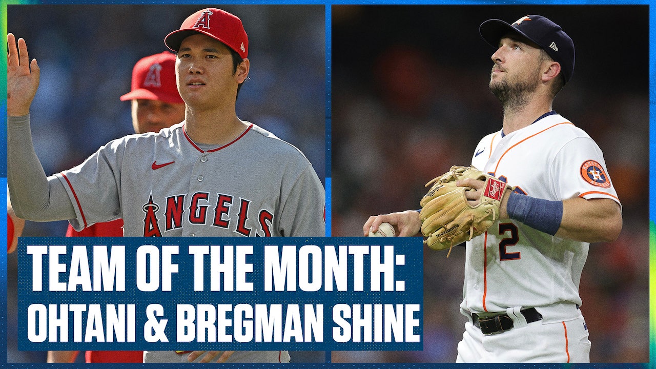 Shohei Ohtani, Aaron Judge & Alex Bregman lead off the Team of the Month | Flippin’ Bats
