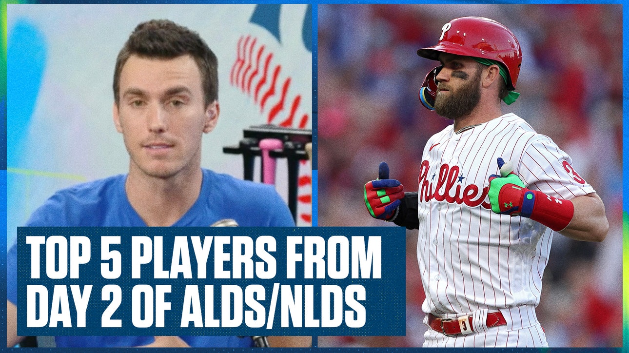Bryce Harper headlines Ben Verlander's Top 5 players of the day | Flippin Bats