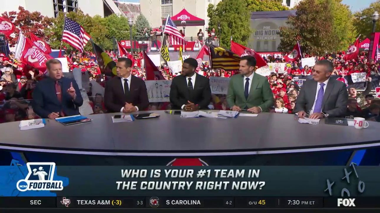 Georgia, Ohio State or Tennessee: Who is No. 1? The 'Big Noon Kickoff' crew debates
