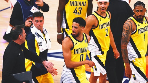 NEXT Trending Image: NBA East finals: Tyrese Haliburton's Reggie Miller nod; Knicks crumble late